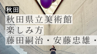 秋田県立美術館|藤田嗣治・安藤忠雄・カフェの楽しみ方【2026年】
